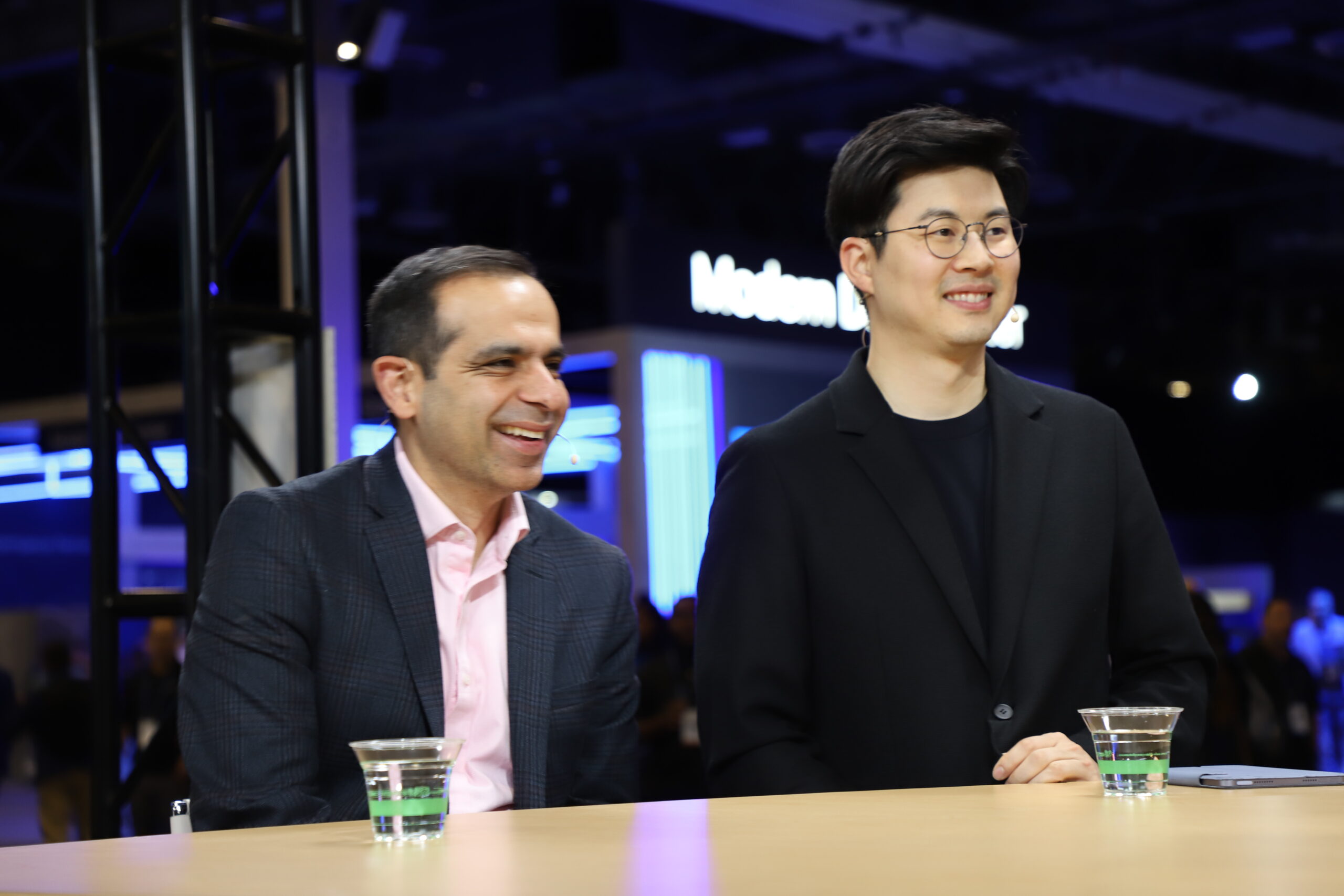 Varun Chhabra, senior vice president of product marketing, Infrastructure Solutions Group and Telecom, at Dell Technologies Inc., and Jae Won Kim, chief executive officer at Elice Inc., talk with theCUBE about transforming digital learning with AI-powered platforms and modular data centers – Dell Technologies World 2025.