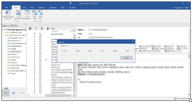 How to Repair a Corrupt PST File Using Stellar Repair for Outlook