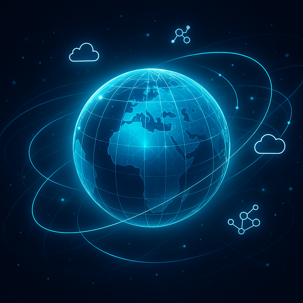 The image reflects how to integrate internet performance monitoring into your observability strategy to help reduce blind spots, improve uptime and protect user experience at scale -- 2025.