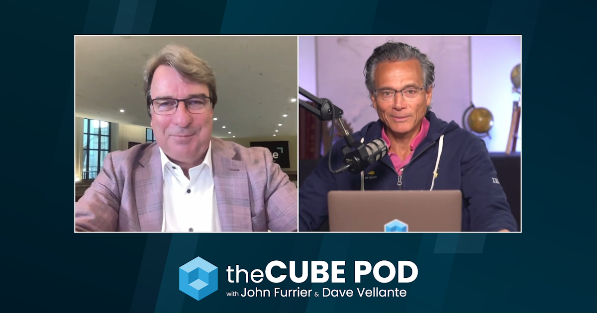 John Furrier, executive analyst at theCUBE Research, and Dave Vellante, chief analyst at theCUBE Research, talk about AI factories on theCUBE Pod.
