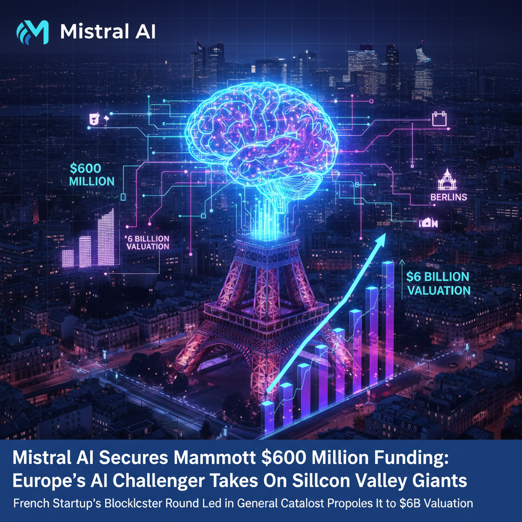 Mistral AI Secures Mammoth $600 Million Funding: Europe’s AI Challenger Takes On Silicon Valley Giants