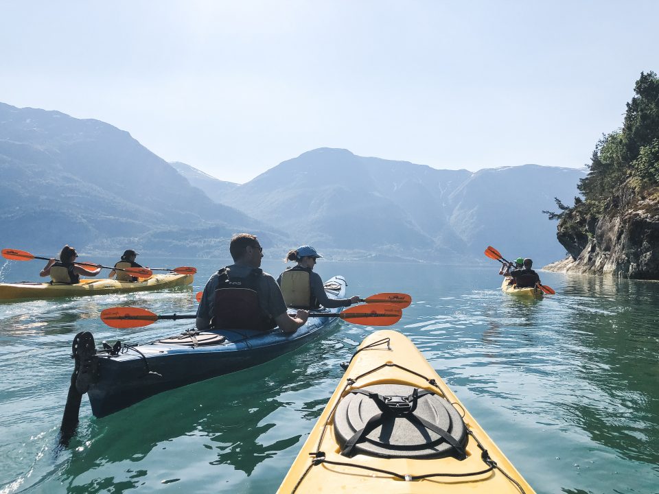 boating team adventure